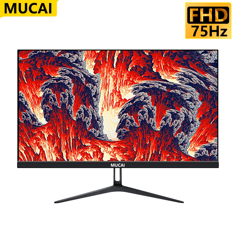 MUCAI N270E 27 ġ , 75Hz ÷, IPS FHD ũž LED ̸ ǻ ȭ, VGA, HDMI ȣȯ, 1920x1080